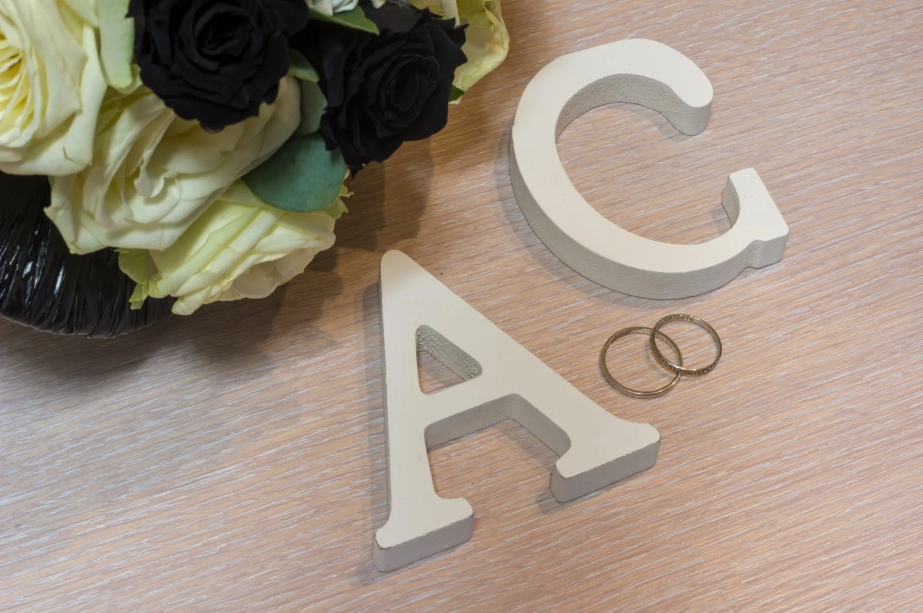 Alliances et détails du mariage (photo 23)